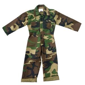 BIG AL | Camouflage Jumpsuit for Kids (Size 6) Camo